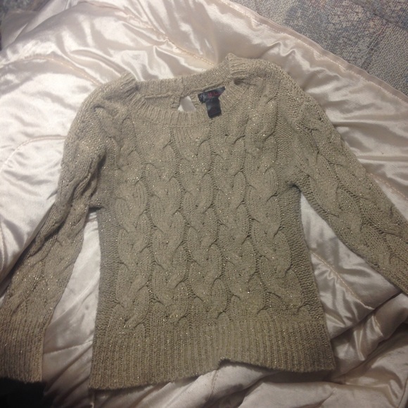 🎈Last Chance Cable Knit Sweater with Keyhole back