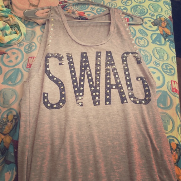 G by Guess cut off tee