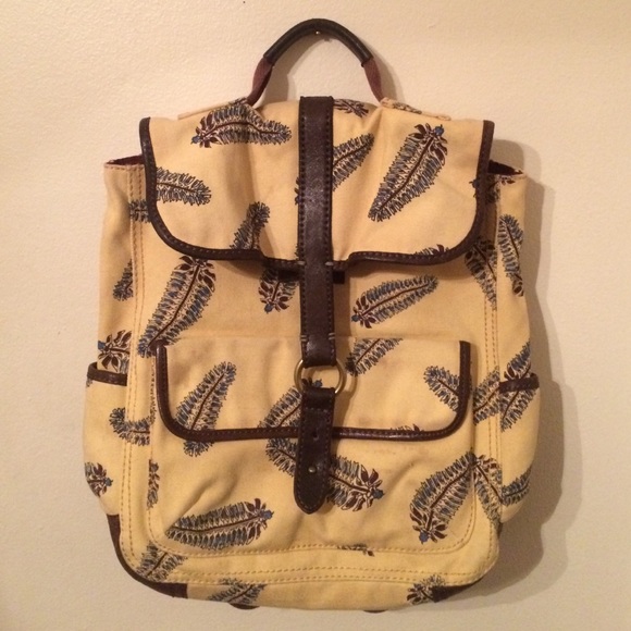 Lucky Brand Silverlake Canvas Backpack