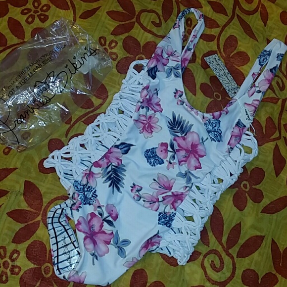 New frankies bikinis camilla onepiece floral XS P - Picture 4 of 4