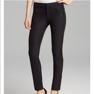 Rebecca Taylor black skinny/straight leg pants