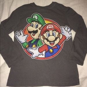 Super Mario Kids shirt