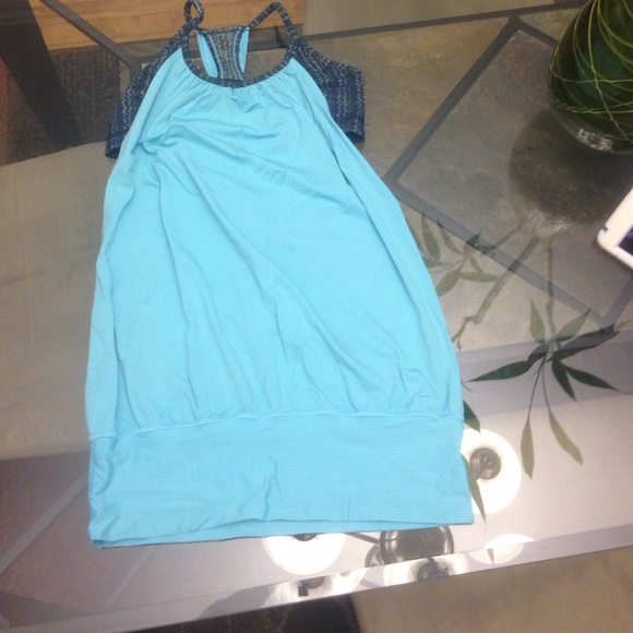 Lululemon No Limits Tank Blue