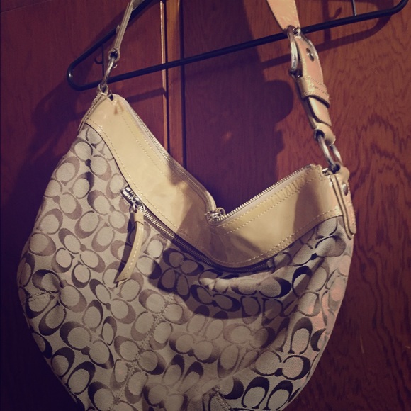 Large Coach hand bag.