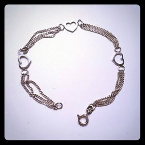 Dainty sterling silver bracelet