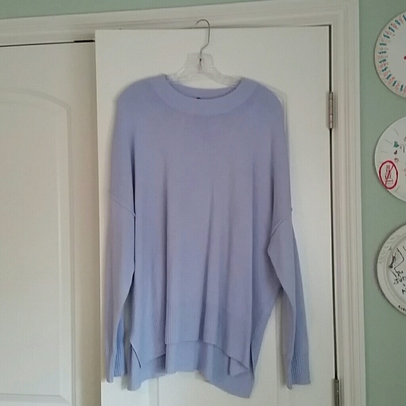 H&M Light blue oversized sweater