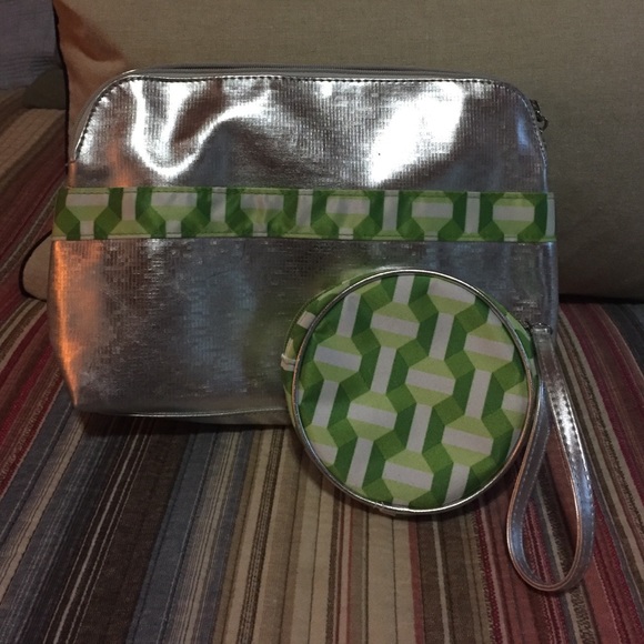 NWOT Clinique makeup bags