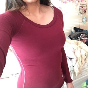 Dark Red Abercrombie Longsleeve