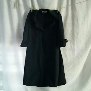 Womans long button up shirt