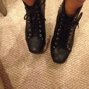 Jeffery Campbell Spiked Platform Heels