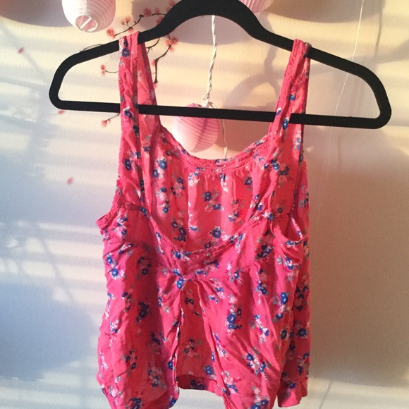Pink Floral Tanktop - Picture 3 of 4