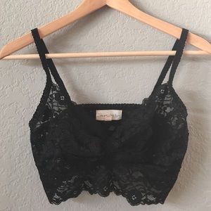 FLAWLESS black lace bralette