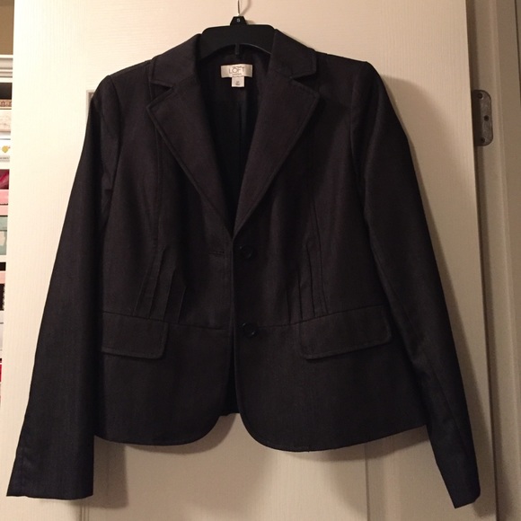 Ann Taylor Loft Black Jacket Like New