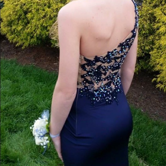 Navy Prom Dress