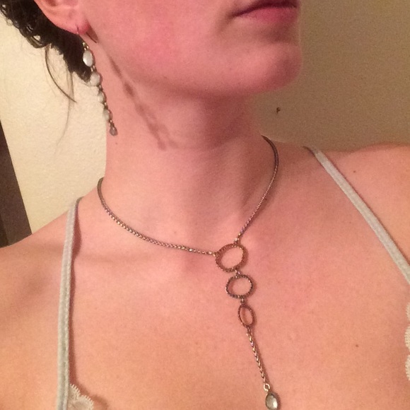 Lucky Brand matching necklace & earrings set