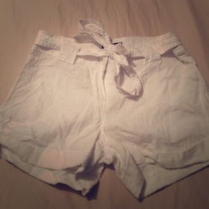 White shorts