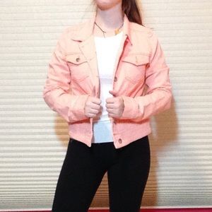 Pink Jean Jacket
