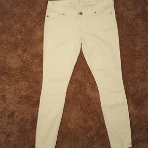 Express White Jean Leggings