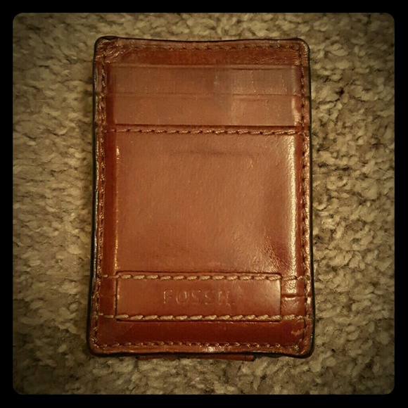 Leather Fossil wallet