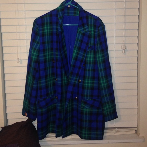 Plaid jacket