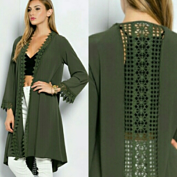 🎉HP🎉🍃Olive Cardigan🍃