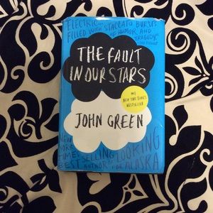 Fault in our stars hardcover book