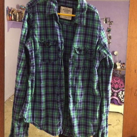 A&F Plaid Shirt