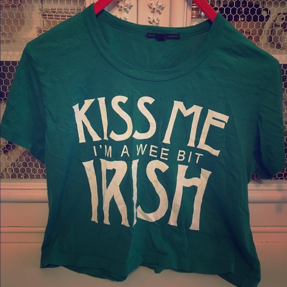 Truly Madly Deeply Kiss Me I'm Irish Tshirt