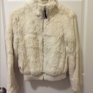 Vintage Genuine Rabbit Fur Jacket