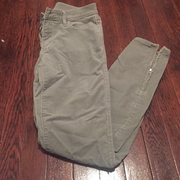 Grey loft courdoroys