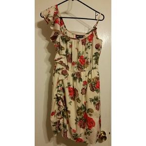 Beautiful Ruffle Floral Dress