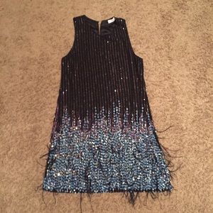 sequin dress