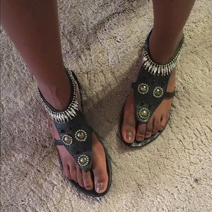 Beaded Detail sandals