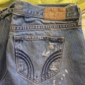 These jeans would be great cut into shorts!