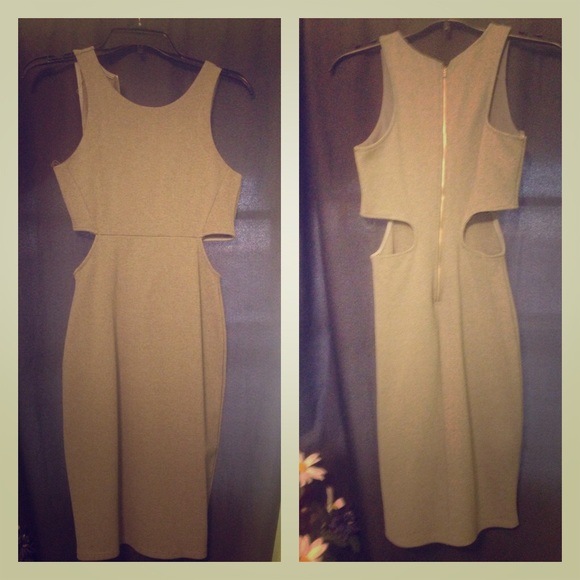 Gorgeous fitted gray dress from Foreign Exchange
