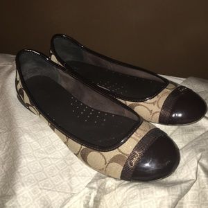 Coach Flats- authentic