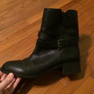 J Crew motorcycle boots