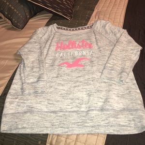Hollister 3/4 length sleeves oversized sweatshirt
