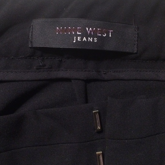Donated Black Nine West dress pants NWOT - Picture 3 of 4