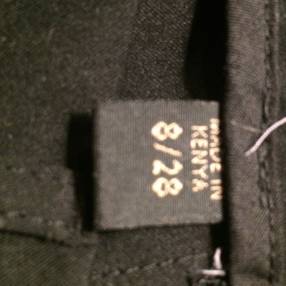 Donated Black Nine West dress pants NWOT - Picture 4 of 4