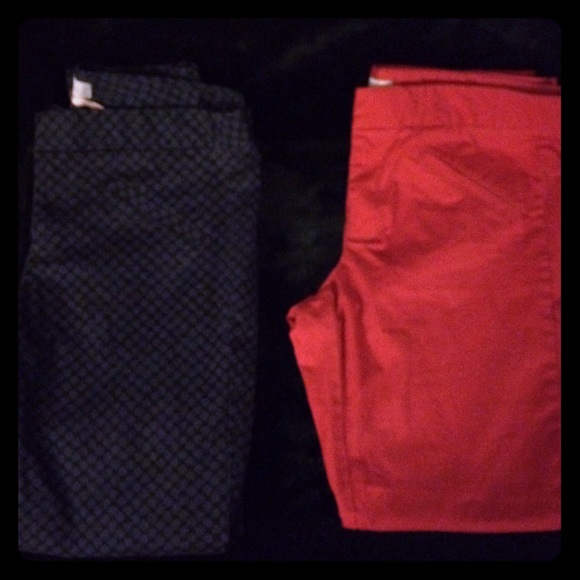 Two Pairs of Gap Capris