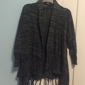 Dark charcoal cardigan