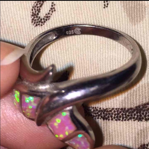 ✨💜opal whale tail ring💜✨ - Picture 2 of 2