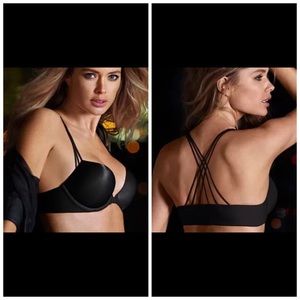 Strappy back bombshell bra 34A