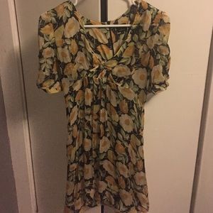 Floral patterned dress