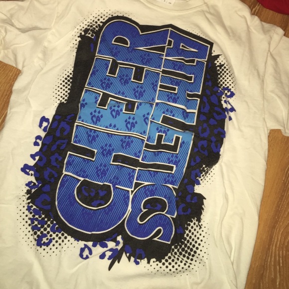 Cheer athletics shirt