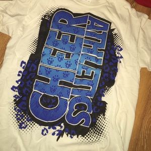 Cheer athletics shirt