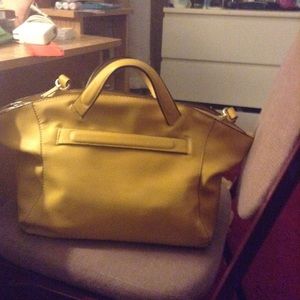 Zara mustard tote