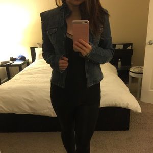 Abercrombie and Fitch moto denim