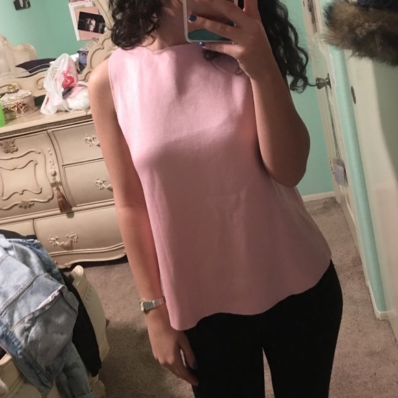 Zara pink top!